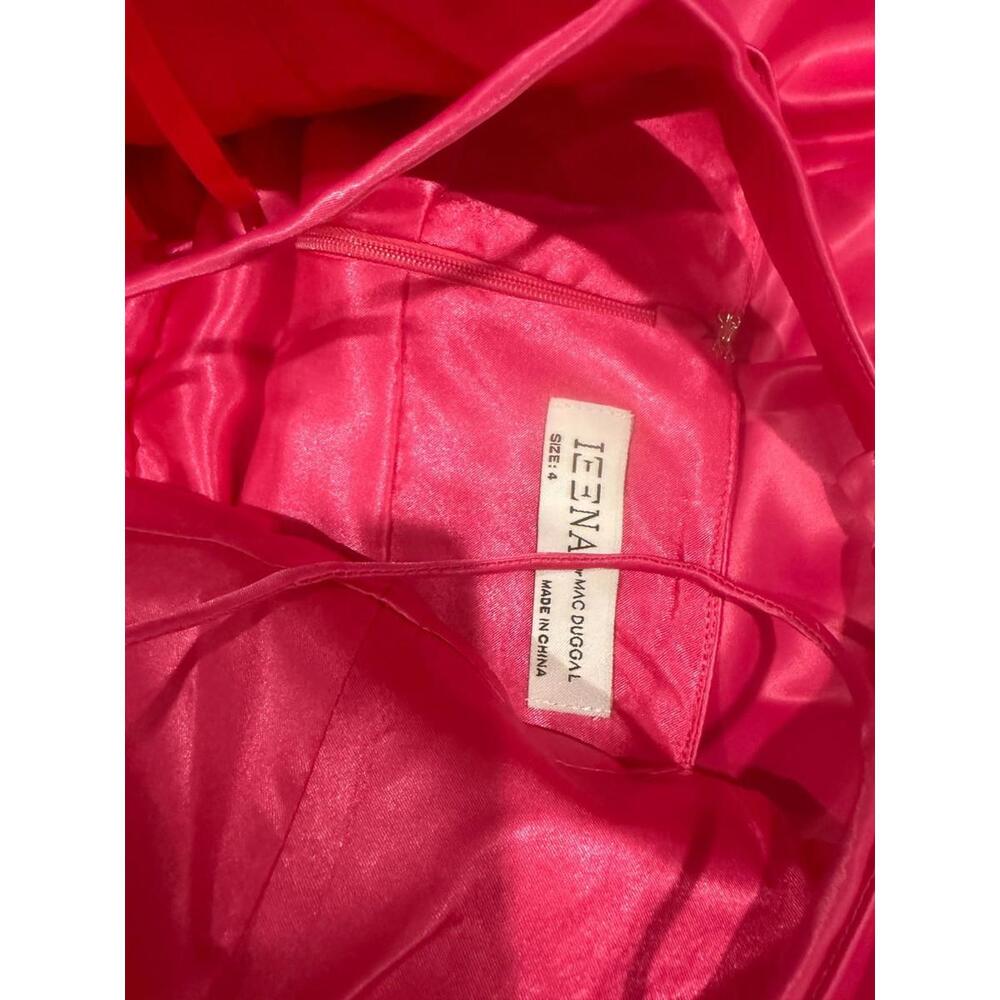 Mac Duggal Ieena 49616 - Bow Front Bubble Hem Mini Dress - Fuchsia, Size 4  $298 - Picture 8 of 8